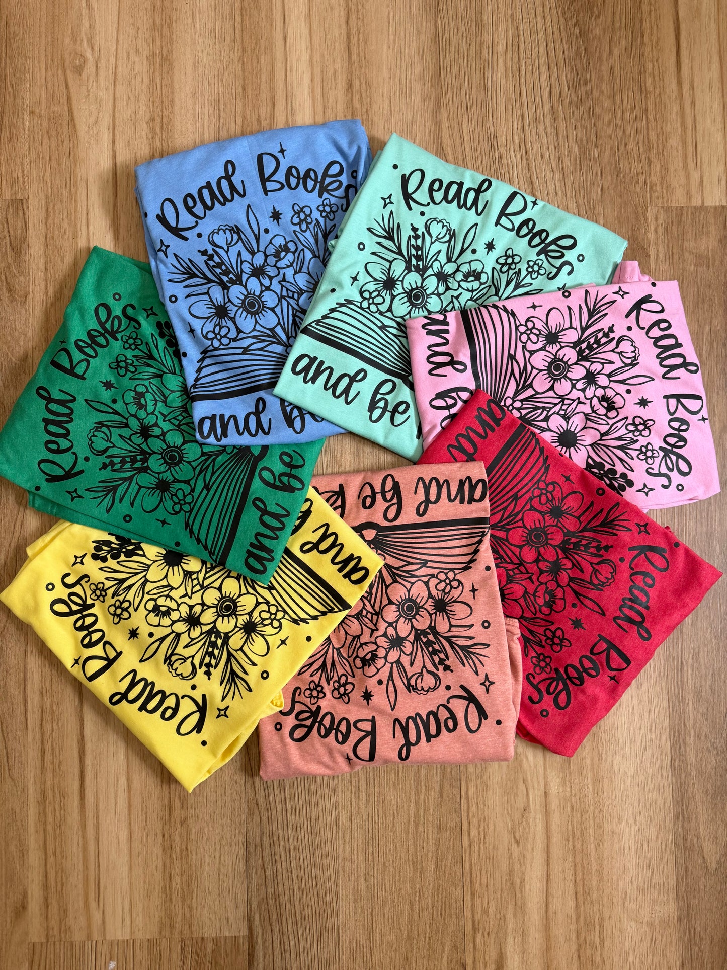 Read Books and Be Kind- Adult unisex Tee